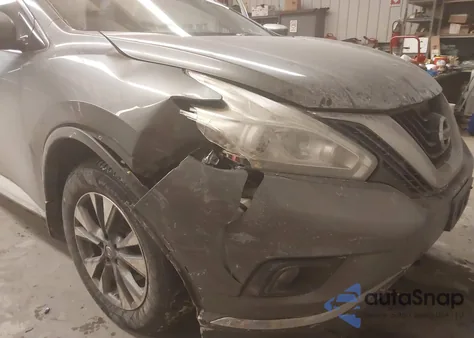 2016 Nissan Murano Sv z USA, uszkodzony, nr VIN 5N1AZ2MH7GN111885